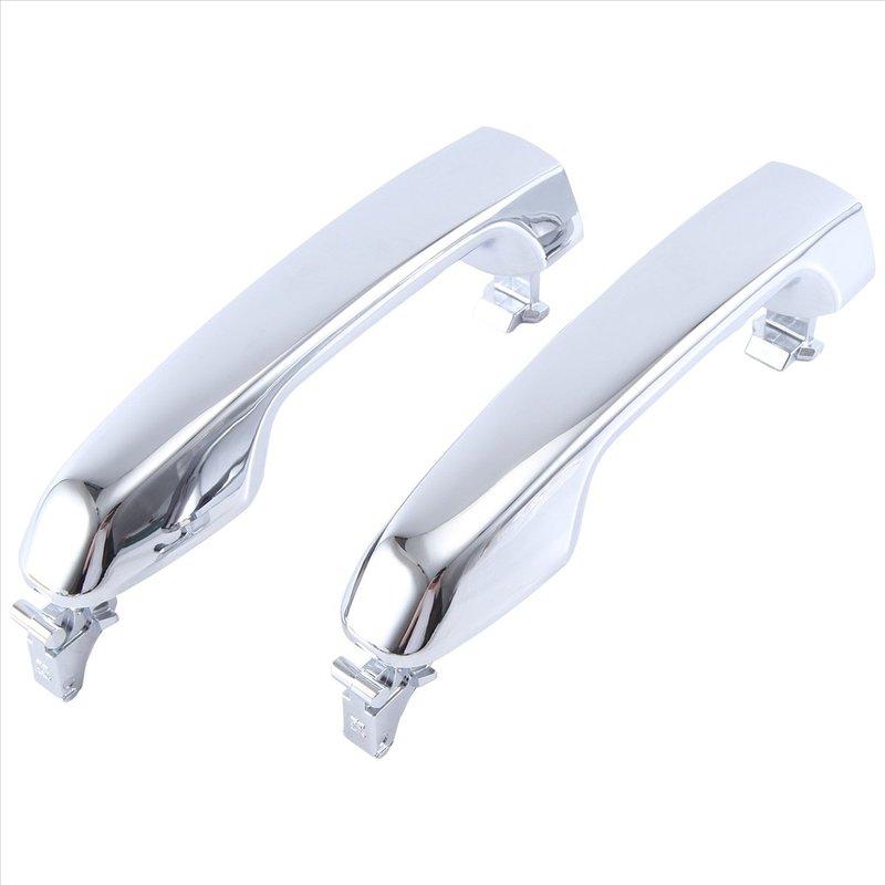 DT08 1Set/4PCS Door Handle Chrome 69211-60090 for Toyota 4Runner Lexus GX460 Land Cruiser 2010-2018 Exterior Door Pull Handle