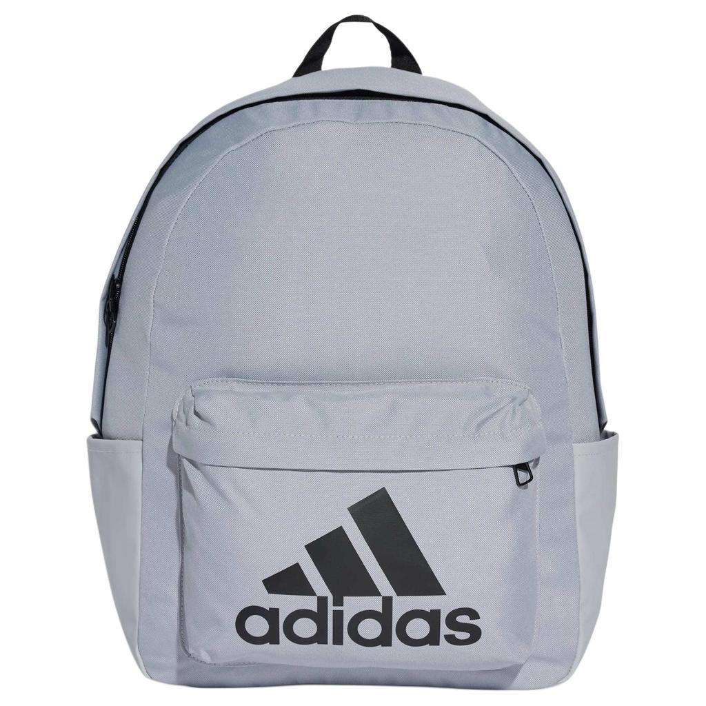 Adidas Polyester Backpack Regular Unisex Gray & Black Adidas IZ1884