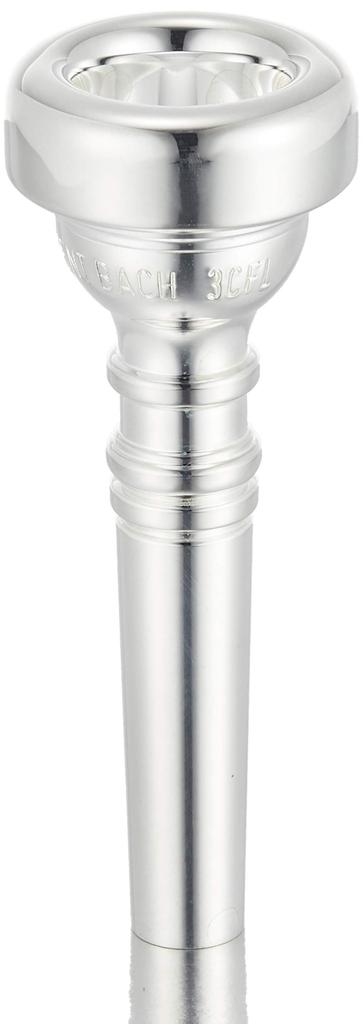Bach Flugelhorn Mouthpiece 3C Silver Plated Finish