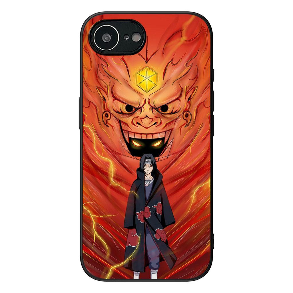 Anime Tobi Uchiha Obito Narutos Phone Cover Case for Apple iPhone 16 15 14 Plus 13 12 Mini 17 Pro Max + ProMax 16E Air 16+