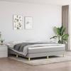 Vidaxl Bed Frame Without Mattress, Light Gray, 160X200 Cm, Upholstered