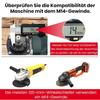 Universal M14 Adapter Shaft For Cutting Disc Hole Sawer Sanding Pad Angles Grinder Extension Rod