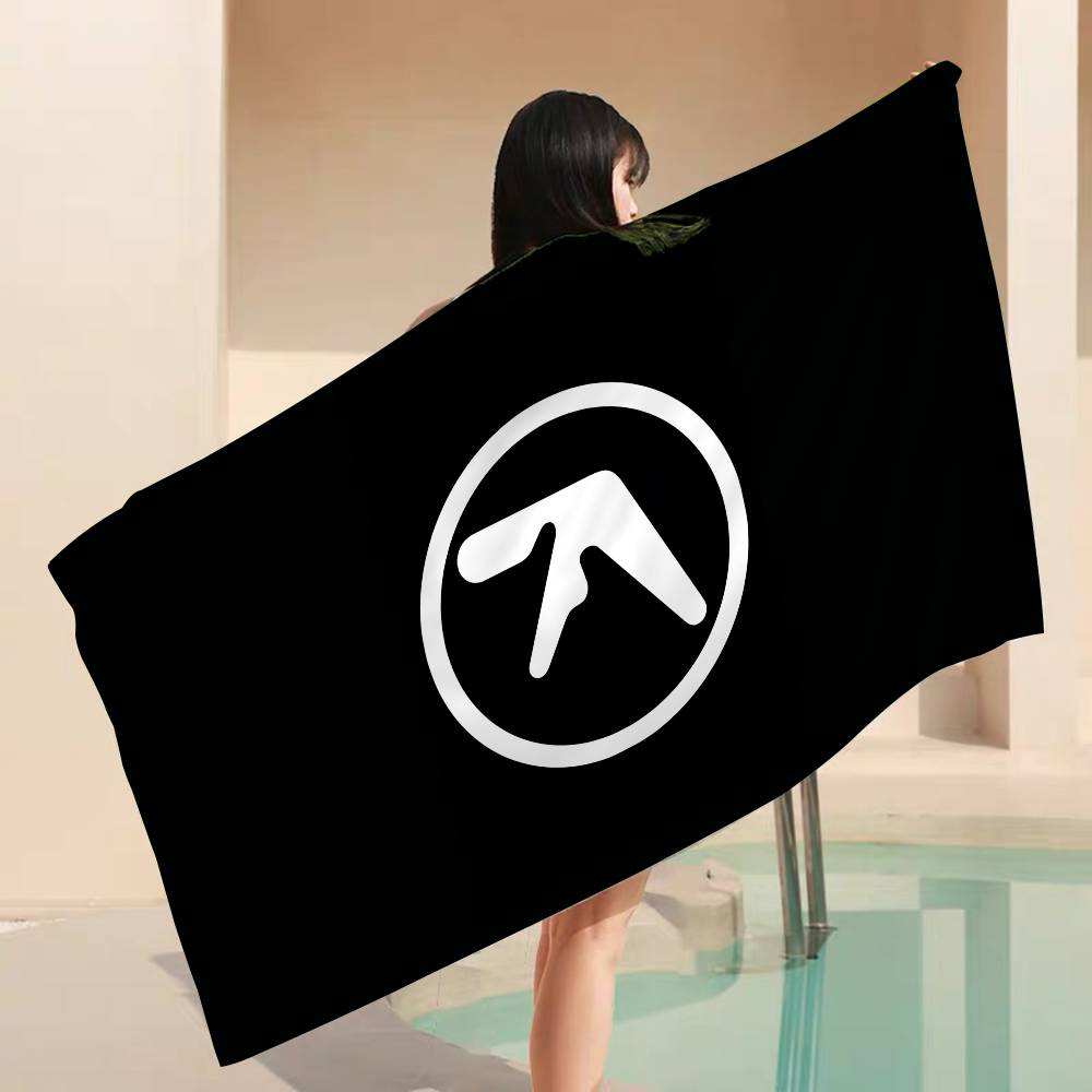A-Aphex T-Twin Microfiber Beach Towel Absorbent Quick Dry Soft Yoga Swimming Resort Mountain Climbing Towel