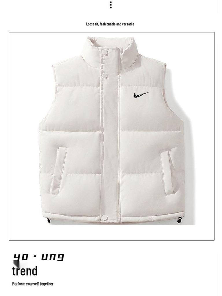 Chaleco Acolchado sin Mangas de Algodón para Hombre: Calor Invernal y Protección contra el Frío