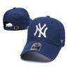 MLB Baseball Cap Flat Brim Adjustable Snapback Street Style Embroidered Men Women