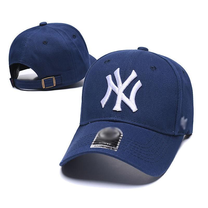 MLB Baseball Cap Flat Brim Adjustable Snapback Street Style Embroidered Men Women
