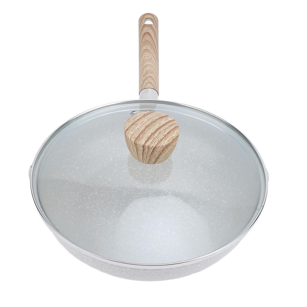 24cm Maifan Stone Frying Pan Professional Prevents Stick Easy Cleaning Efficient Even Heating Cookin