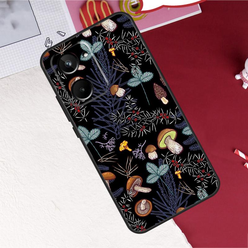 

Лес грибов Для Realme GT7 Pro 15 10 11 12 13 14 Pro Plus C67 C65 C63 C61 C55 C53 C51 C35 C75 C71 Чехол Realme C35