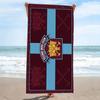 West Ham United Print Beach Towel, Large Soft Quick Dry Towel for Beach Camping Swimming