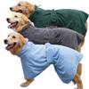 Pet Cape Bathrobe Thickened Absorbent Microfiber Dog Bathrobe Universal for Cats and Dogs