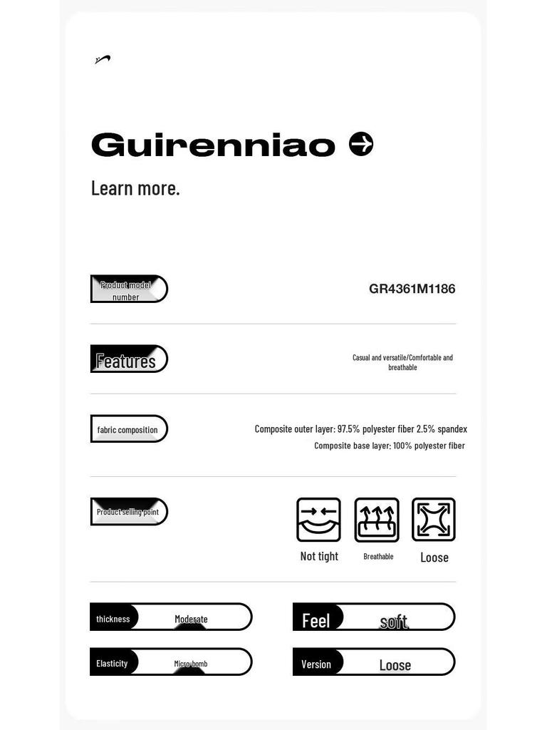 Guirenniao Men's Heavyweight Casual Hooded Sweatshirt