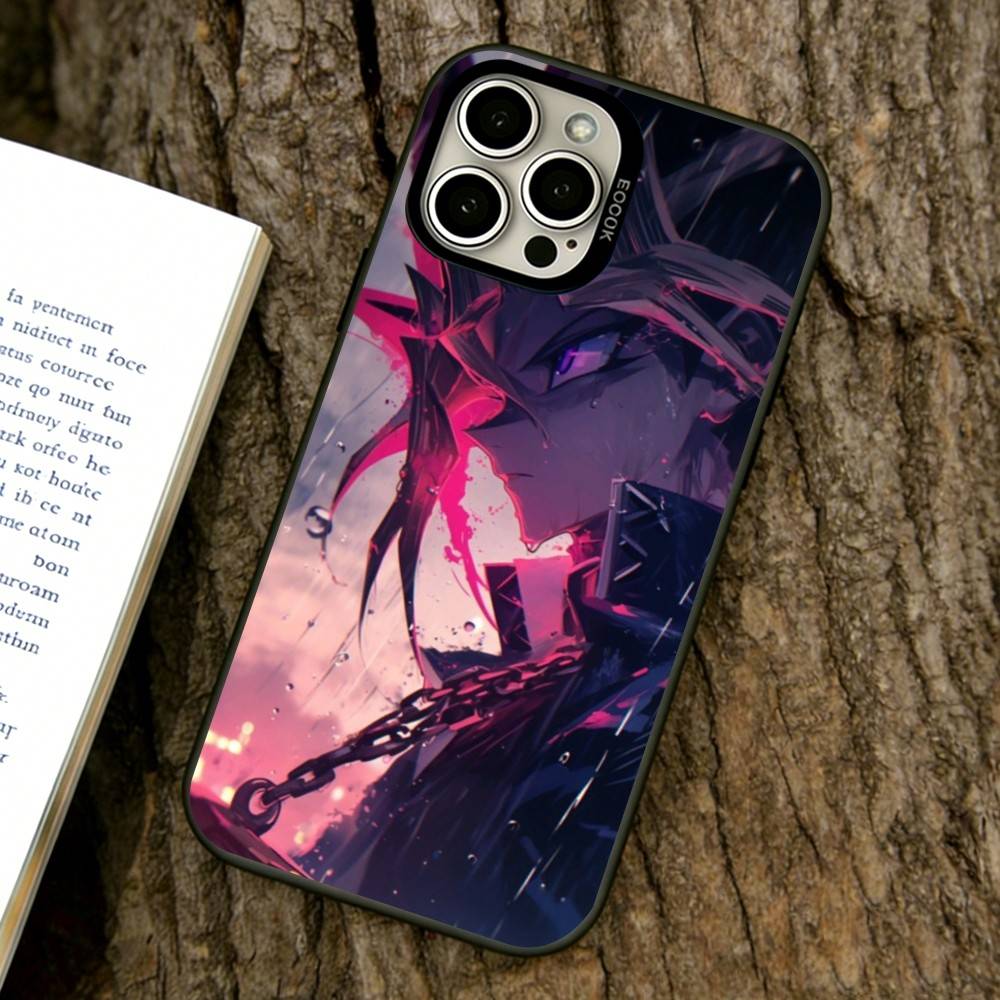 Yu-Gi-Oh Phone Case For iPhone 17,16,15,14,13,12,11 Plus,Pro Max,XS,Colored Silver Plated Inside Cover