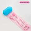3-Layer Waterproof Silicone Swimming Earplugs & Nose Clip Set with Anti-Drop Cord