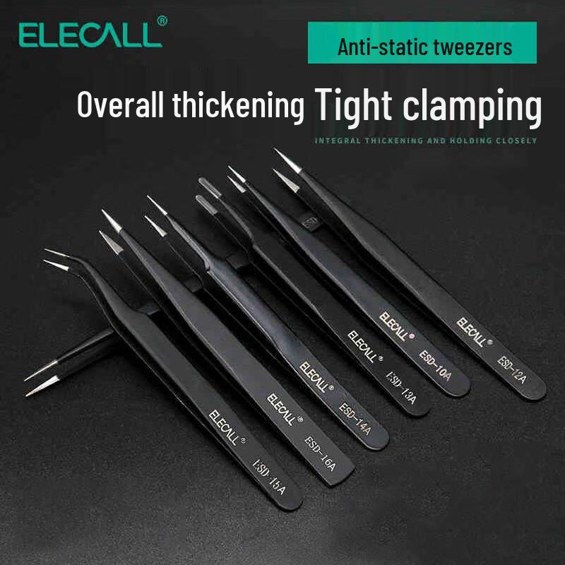 ELEC Stainless Steel Precision Tweezers