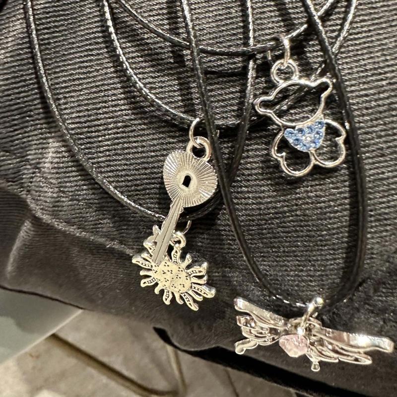 Statement Necklace Adjustable Rope Necklace Fashion Neck Jewelry for Party Daily