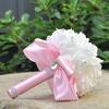 Romantic Bridal Wedding Bouquet Satin Artificial Rose Flower Rose Flower Bouquet  Bridal Wedding