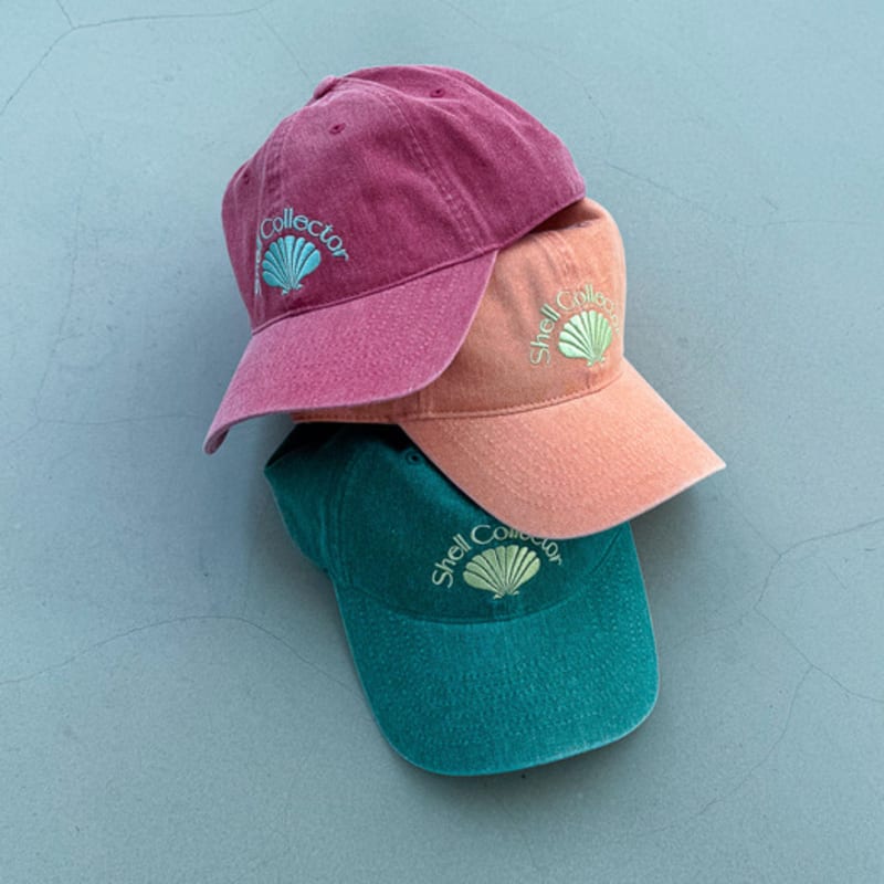 

shell collector Logo Ball Cap Broccoli