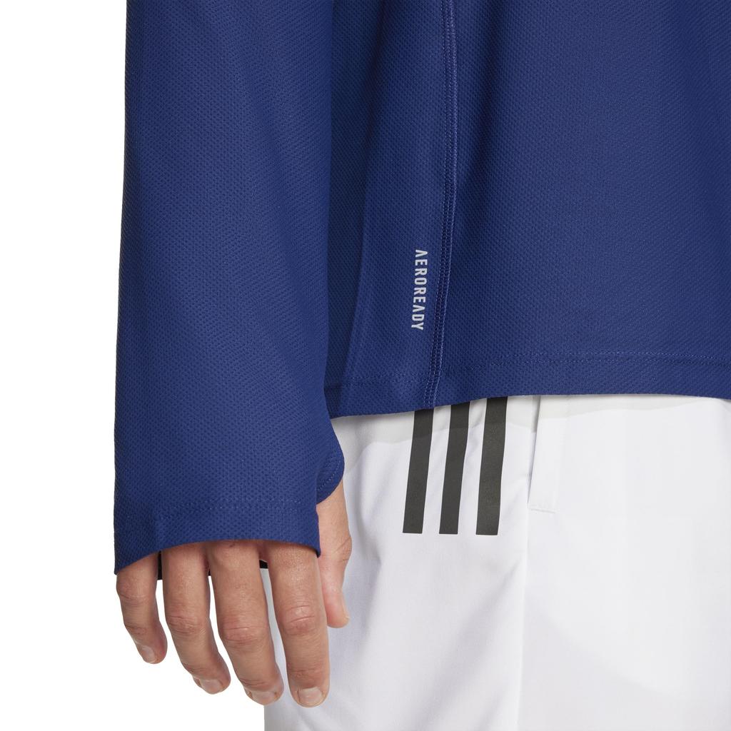 Adidas Own the Run Long Sleeve Running Dark Blue Size Small T-Shirt, Men's, IKM72, (IM5412),
