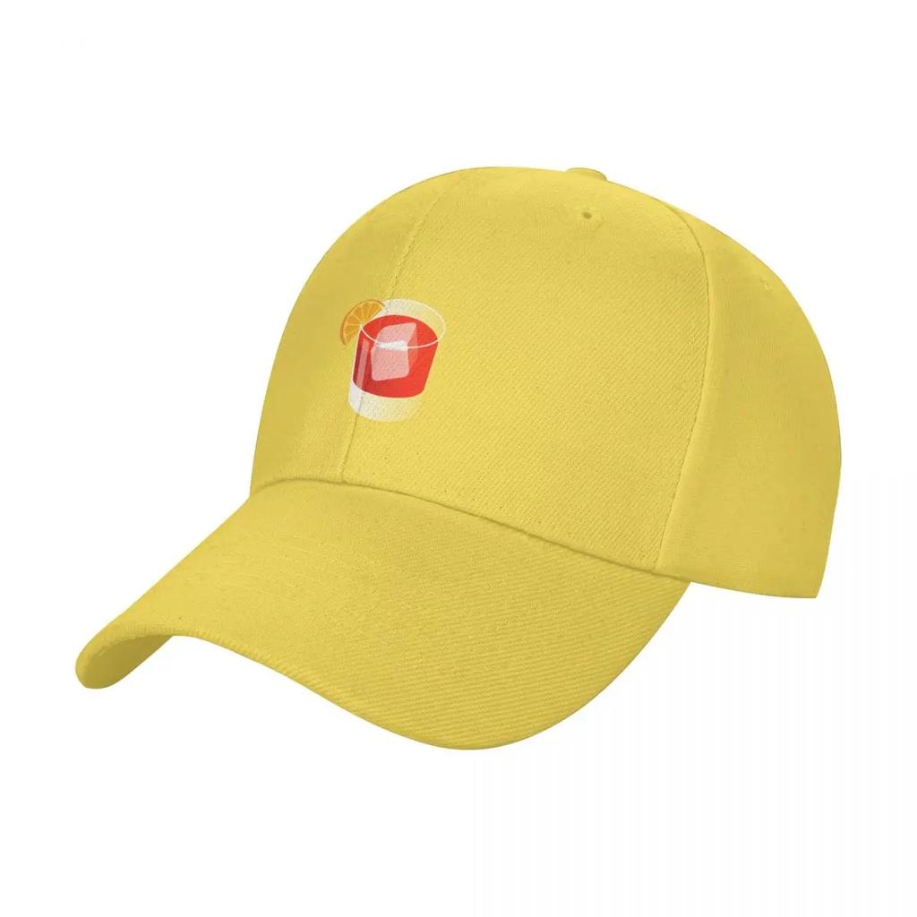 Negroni Glass Baseball Cap fun hats New In Hat Hat Baseball Cap custom Hat Male Women's