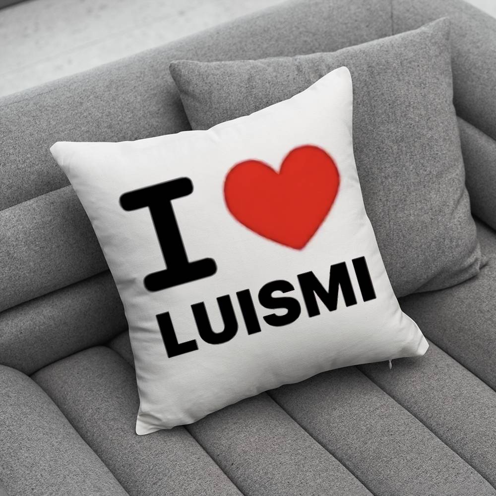 LLuis Miguel Singer  Creative patterned pillowcases for interior decoration office living room home