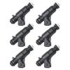 A51K-Set Of 12 Fuel Injectors A1120780049 0280155742 For Mercedes Benz CLK320 E320 C280 ML320 3.2L 2.8L V6 1998-2000