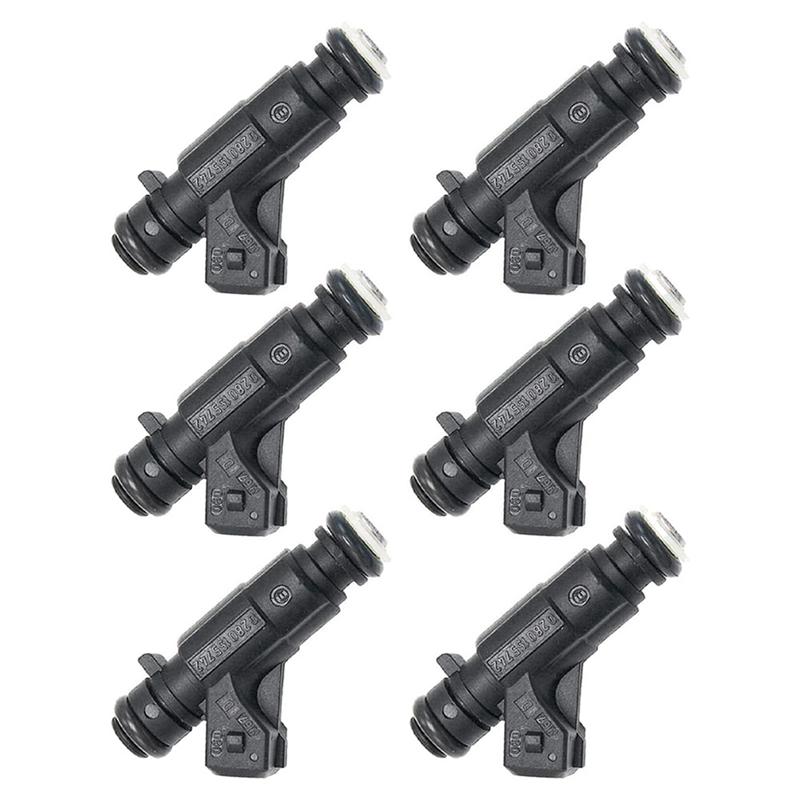 A51K-Set Of 12 Fuel Injectors A1120780049 0280155742 For Mercedes Benz CLK320 E320 C280 ML320 3.2L 2.8L V6 1998-2000