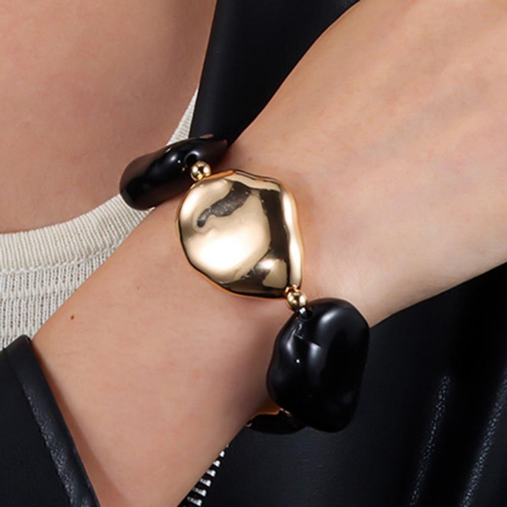 Exaggerated Bracelet Bracelet Elastic Gold Bracelet