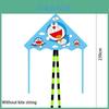 1,2 Meter Dubbelstaartige Vlieger Hoge Waarde Cartoon Patroon Windvlieger Grid Doek Materiaal