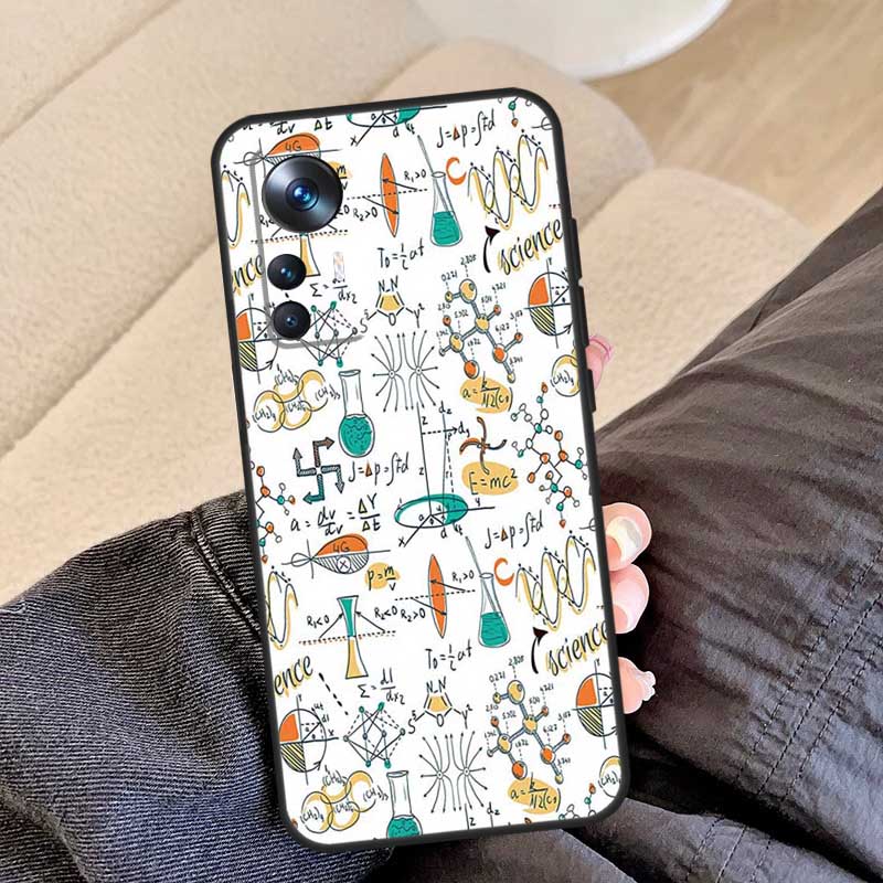 Biology and Chemistry For Xiaomi 15T 13T 14T 17 Pro Max 14 15 Ultra Case For POCO F8 Ultra F5 F6 F7 X3 X5 X6 X7 Pro