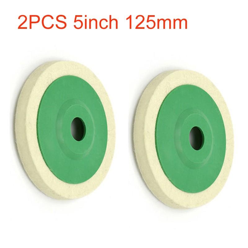 

Polishing Buffing Grinding Wheel Pad Disc Replacement Metal Cleaner 5 Inch 2pcs