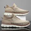 Herr Mesh Casual Sneakers Lätta Andningsbara Klänningsskor Bekväma Promenadskor Oxford Skor Träningsskor för Män