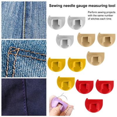 3 Pezzi Modello da Cucito Antiscivolo Strumenti Guida per Cucitura Fai-da-te Design Compatto Multiuso Portatile