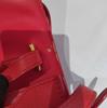[Pre-Owned] Tb Mini Red Leather Shoulder Bag With Gold Hardware - Good #MZU1M8