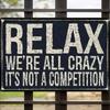 Vintage Metal Wall Art Decor Zen Attractive Durable Living Room Poster