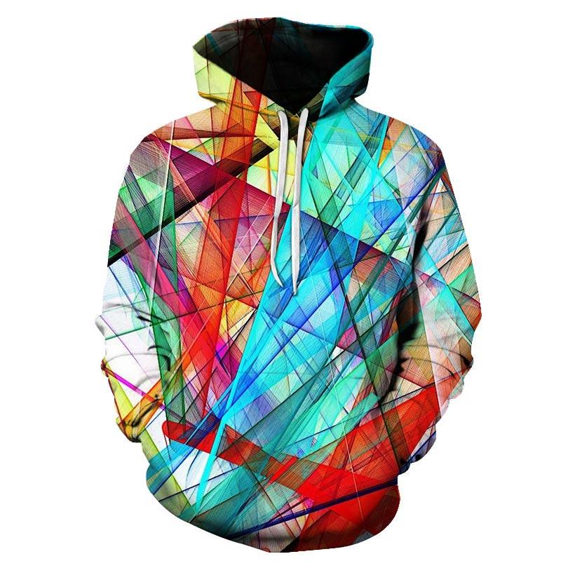 

Чоловіче худі з 3D-принтом, лінійним малюнком, абстрактним елементом, візерунком, весняно-осіннє, нова мода, повсякденний вуличний одяг, світшот для пари 6XL