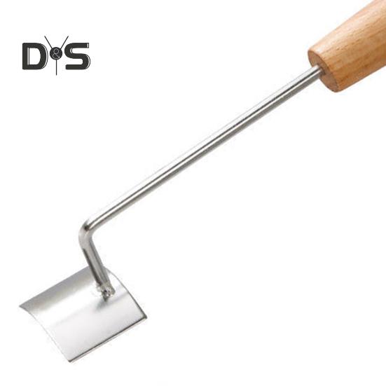 1/2Pcs Corn Peeler Stainless Steel Long Handle Wood Corn Cob Peeler for Fast Peeling Safe Efficient Corn Cob Stripping Tool