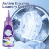 Enzyme Laundry Stain Remover, 120ml Shirt Garment Stubborn Stain Cleaner Oil Remover, Enzyme Clothing Stain Remover Collar Stain Removal