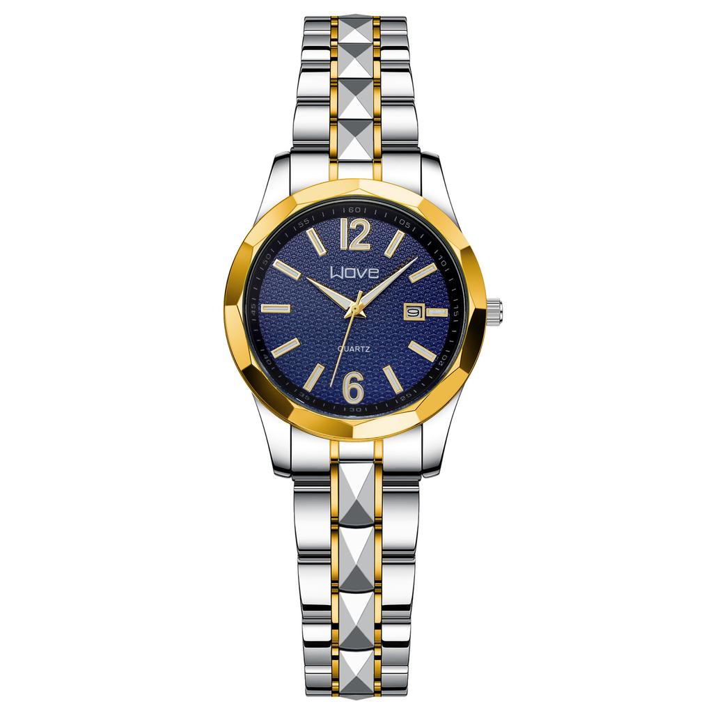 Watch Couple, Luminous Fashion Digital Watch, Simple Gift Business Men'S Watch High Value Women'S Watch
