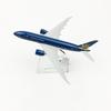 Jason Tutu 16cm Vietnam Airlines Airplane Boeing 787 Airplane Model  Planel Airplane Diecast Metal 1/400 Scale Planes