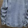 Vintage Jeansjacke Herren Lose Jacke Herren Frühling und Herbst Top