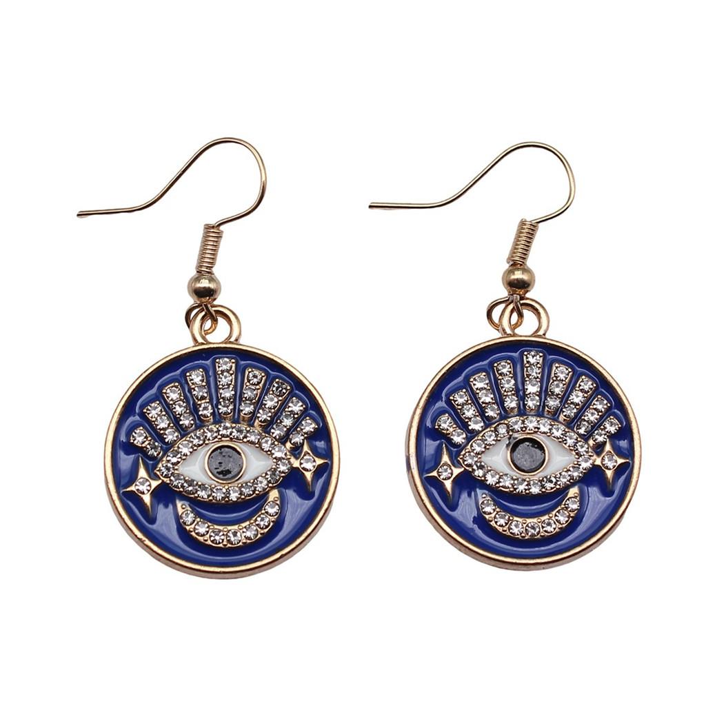 Pendientes Largos de Esmalte con Colgante Cristiano Gótico Joyería Para Mujeres Regalos Populares