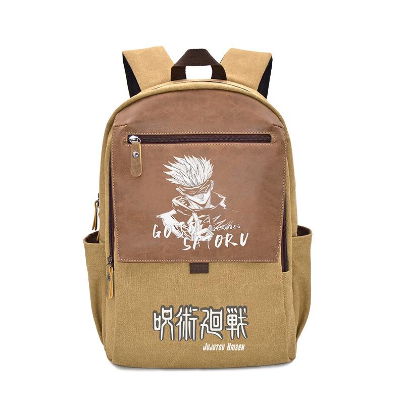 Student canvas backpack