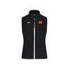Li Ning Comfortable Warm Zipper Stand Collar Down Vest Women Vests Black AMRU052-1