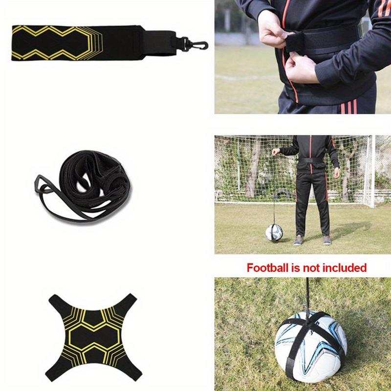 Sports Supplies Kick Ball Training Aid Adjustable Tool Elastic Handfree Returner Soccer Trainer Control Skills Football Strap
