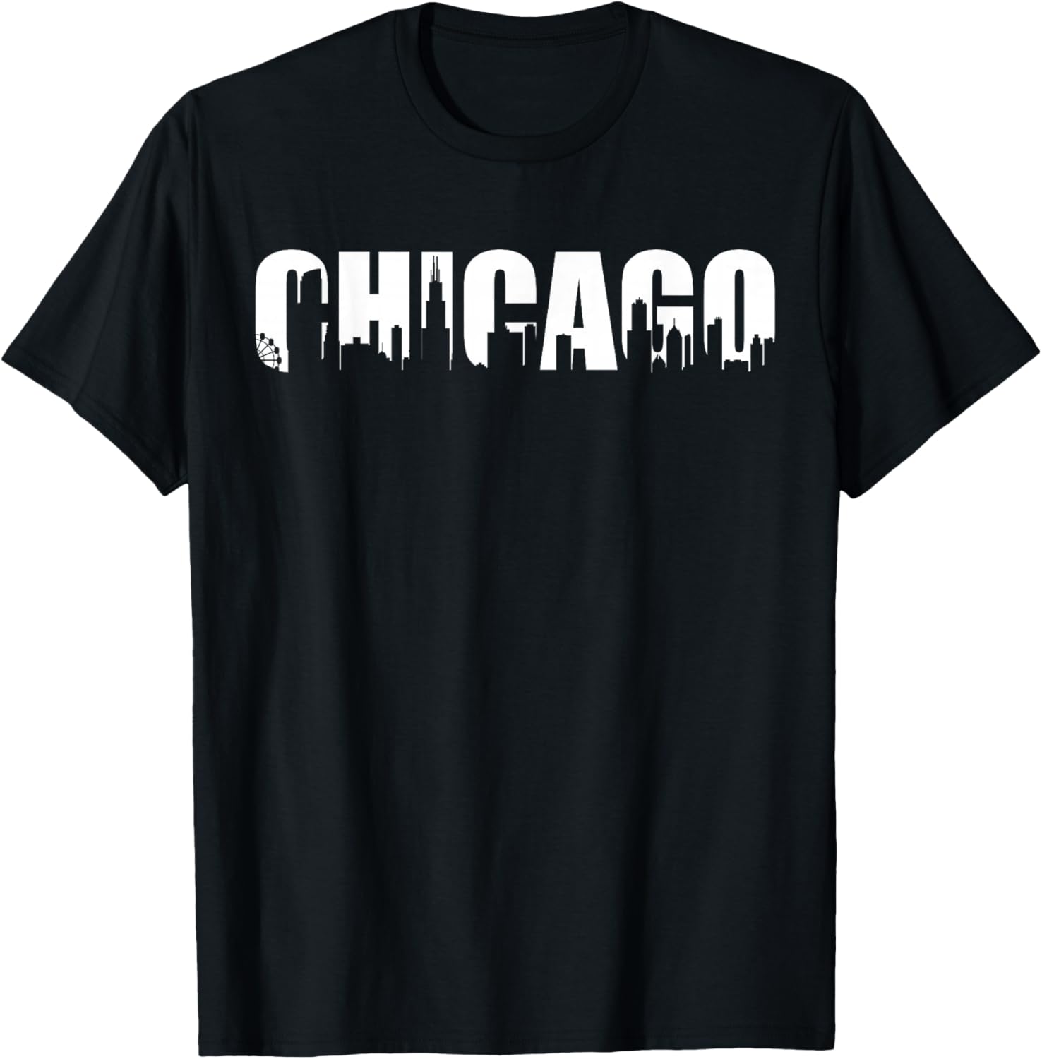 The Windy City Chicago Illinois Home City T-Shirt Small S