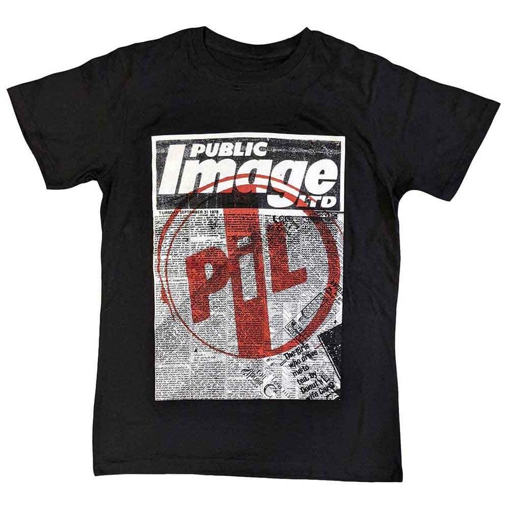 

PIL (Public Image Ltd) Adult T-Shirt: Poster - Size 2XL M