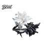 Flower Shape Ring Women Black And White Contrast Color Stramonium