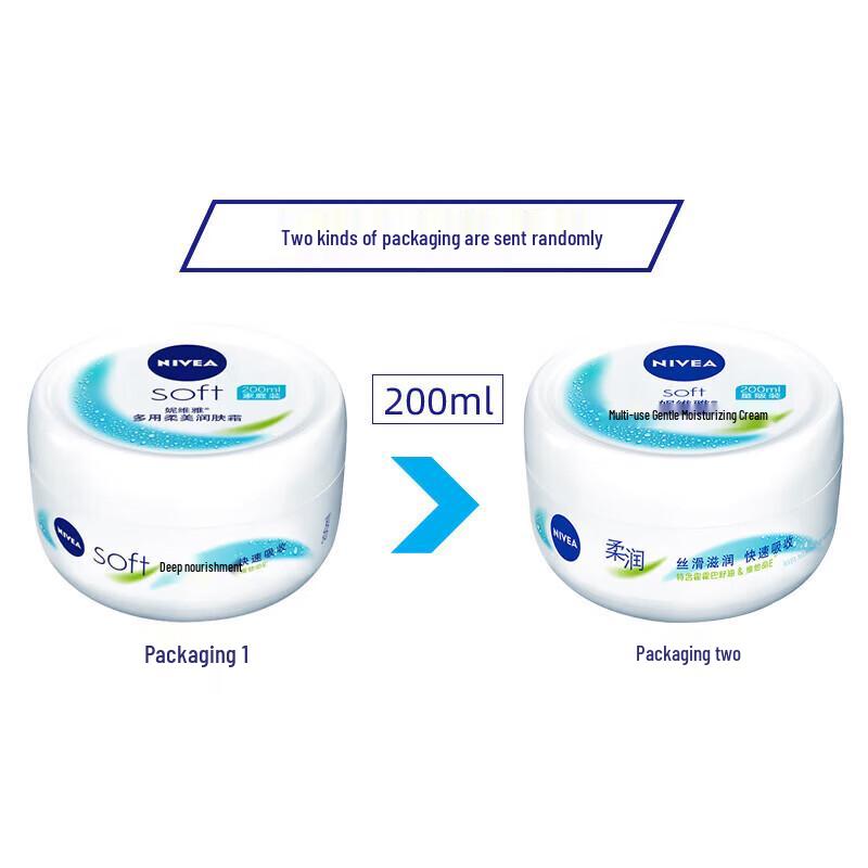 CeraVe Centella Soothing Cleanser & Nivea Soft Moisturizing Cream Bundle