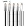 5PCS Soldering Iron Tips 900M-T Solder Tip Replacement Solder Welding Replacement Tip Kit Use Lead-Free Welding Tips Head