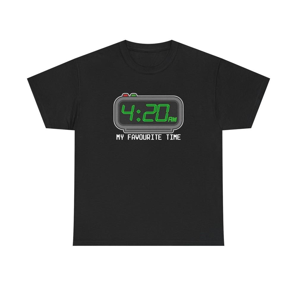 

My Favorite Time Pot Weed Funny T Shirt Graphic Unisex Heavy Cotton Tee NEW GIFT Unisex T-Shirt S
